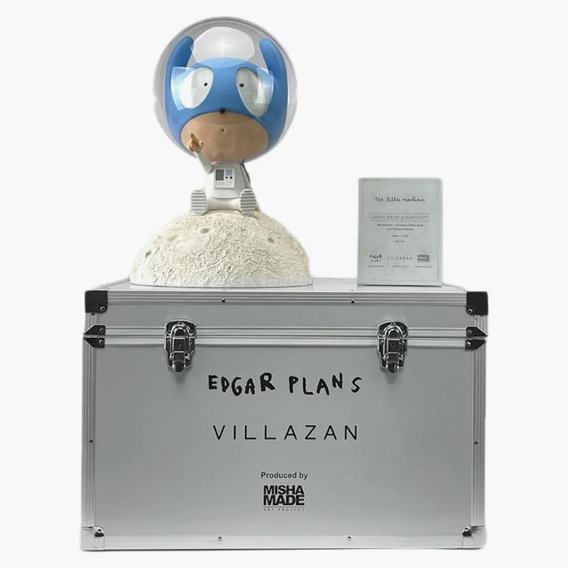 Edgar Plans My Little Martain Sculpture
