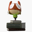 Edgar planea el poder de las letras figura marrón/crema