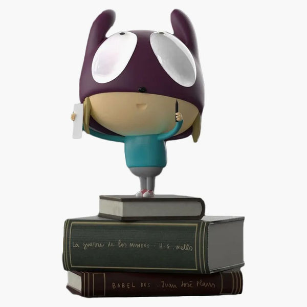 Edgar Plans The Power Of The Letters Figure Purple/cream