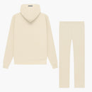 Fear of God Essentials Fleece Egg Shell - Set (Hoodie & Sweatpant)