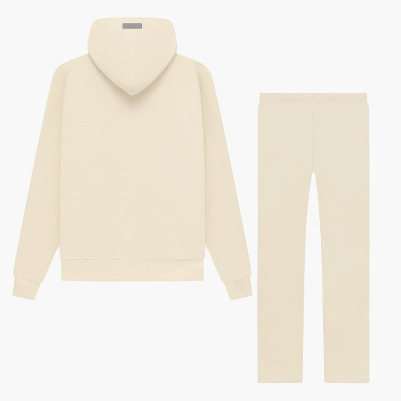 Fear of God Essentials Fleece Egg Shell - Set (Hoodie & Sweatpant)