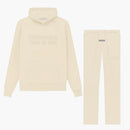 Fear of God Essentials Fleece Egg Shell - Set (Hoodie & Sweatpant)