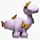 Elbo X Felt Bronto Vinal Toy Purple