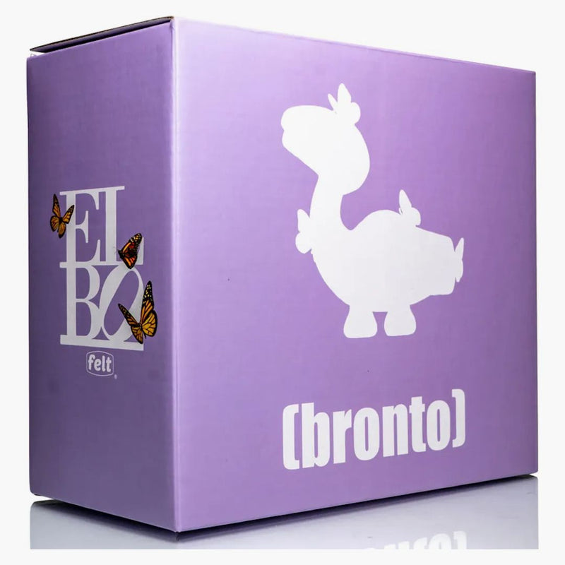 Elbo X Felt Bronto Vinal Toy Purple