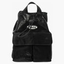 Emis mini coat of arms pocket backpack black