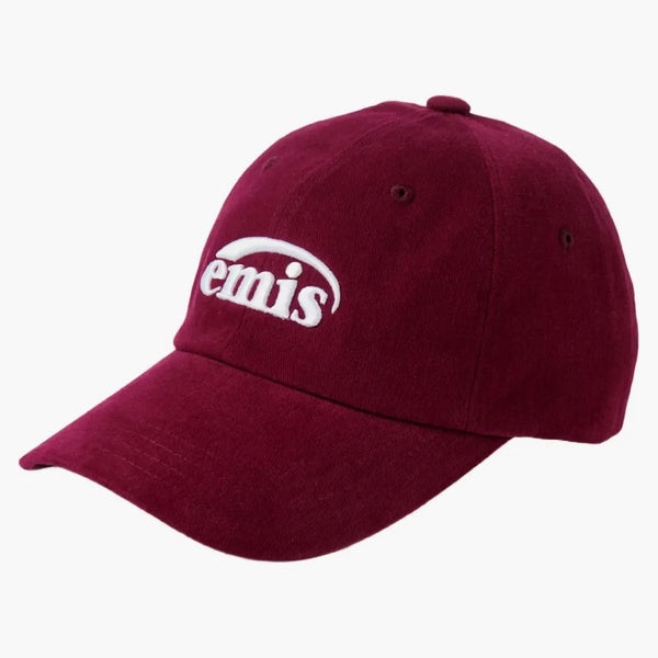 Emis nová logo čepice burgundska