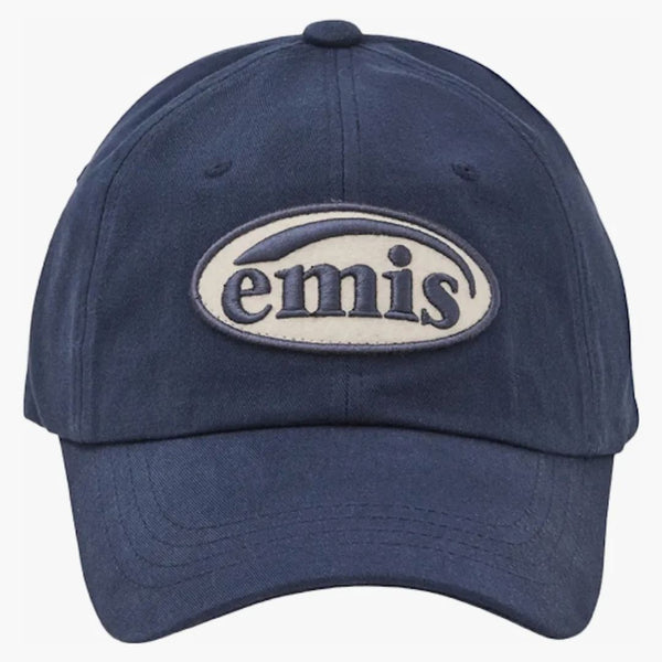 Emis Tone On Tone Coat of Arms Ball Cap Navy Cap Navy