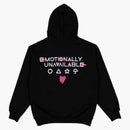 Emotionary unavailable x squid games dalgona cany hoodie black