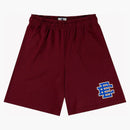 Eric Emanuel Ee Baggy Short Burgundy/blue