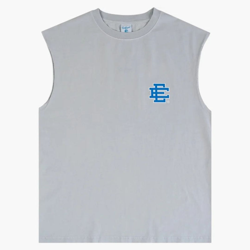Eric Emanuel EE Basic Cutoff Tank Washed White/Blue