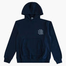 Eric Emanuel Ee Basic Hoodie (fw24) Navy/white