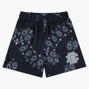 Eric Emanuel Ee Basic Short Black Paisley/silver