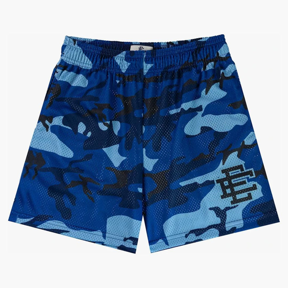 Eric Emanuel EE Basic Short Blue/Black Camo - Buy at Hypeneedz