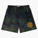 Eric Emanuel Ee Basic Short Green/black Plaid