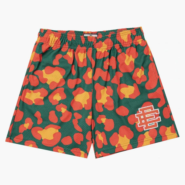 Eric Emanuel Ee Basic Short Green Cheetah