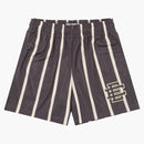 Eric Emanuel Ee Basic Short Grey/cream Stripe