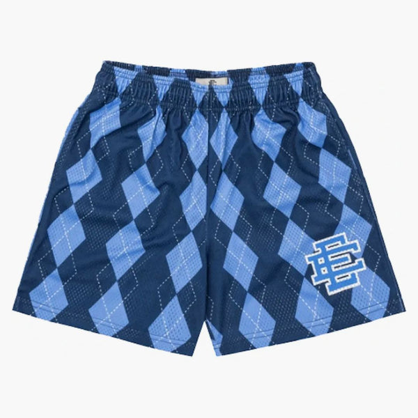 Eric Emanuel Ee Basic Short Navy Caro Argyle