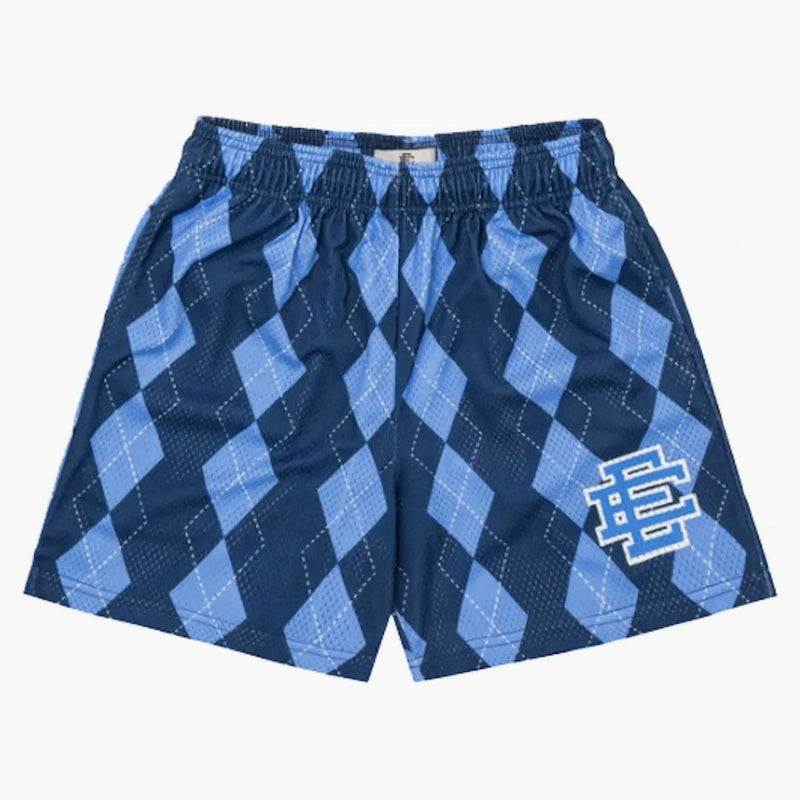 Eric Emanuel Ee Basic Short Navy Caro Argyle