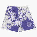 Eric Emanuel Ee Basic Short Purple Paint Spill