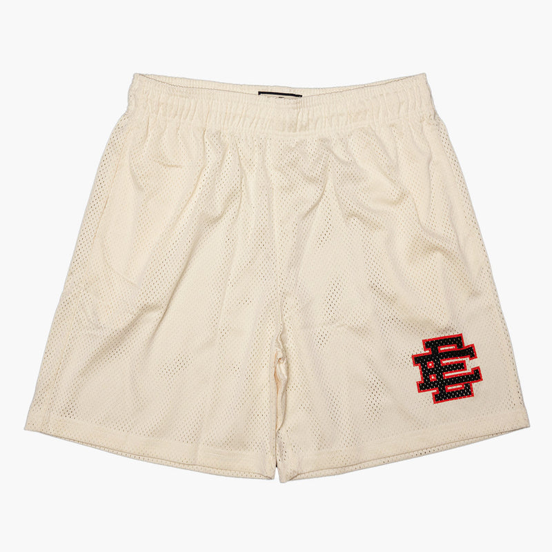 Eric Emanuel EE Basic Shorts Antique White/Red/Black