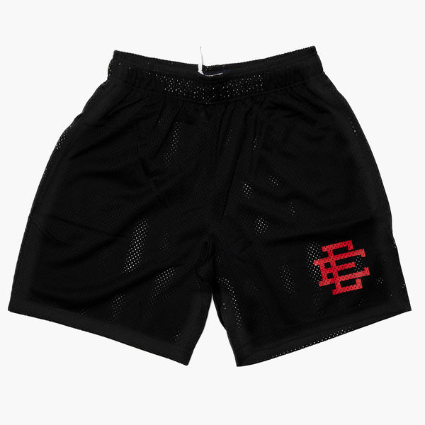 Eric Emanuel EE Basic Shorts (SS22) Black/Red