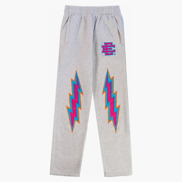 Eric Emanuel Ee Basic Sweatpant Gray/violet Bolt