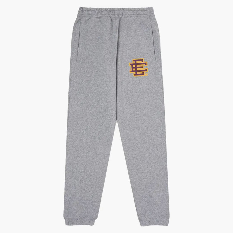 Eric Emanuel Ee Basic Sweatpant Heather Grey/purple/yellow