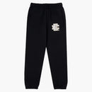 Eric Emanuel Ee Basic Sweatpant Jet Black/metallic Silver