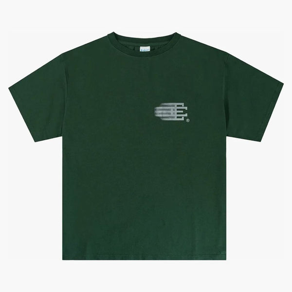 Eric Emanuel Ee Basic T-shirt Dark Green/reflective Grey
