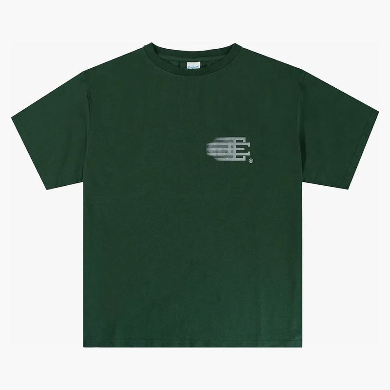 Eric Emanuel Ee Basic T-shirt Dark Green/reflective Grey