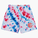 Eric Emanuel Ee Basic Tie Dye Short White/red/blue