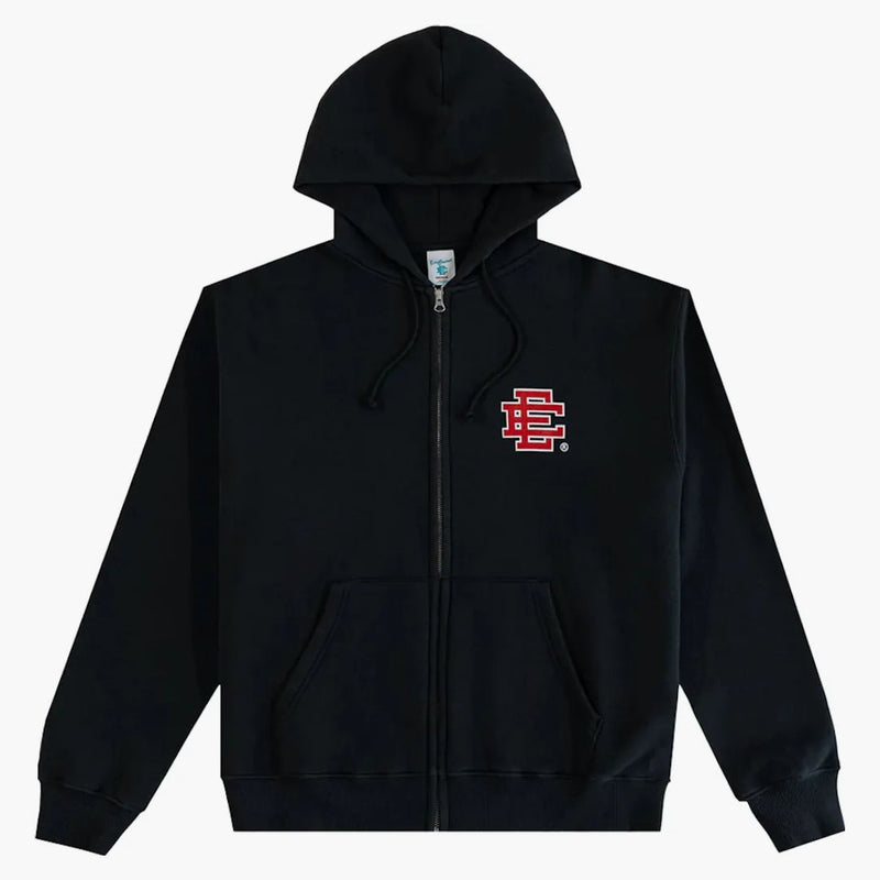 Eric Emanuel Ee Basic Zip Up Black/red