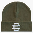 Eric Emanuel Ee Beanie Olive Green/white