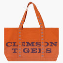 Eric Emanuel Ee Clemson University Tote Washed Orange/purple