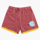 Eric Emanuel Ee Double Layer Shorts Burgundy