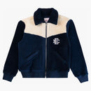 Eric Emanuel Ee High Pile Fleece Jacket Navy/sapphire