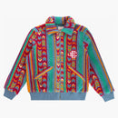 Eric Emanuel Ee High Pile Fleece Teal/red