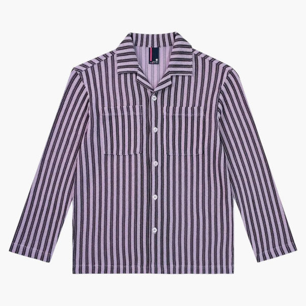 Eric Emanuel Ee Knit Shirt Purple/black