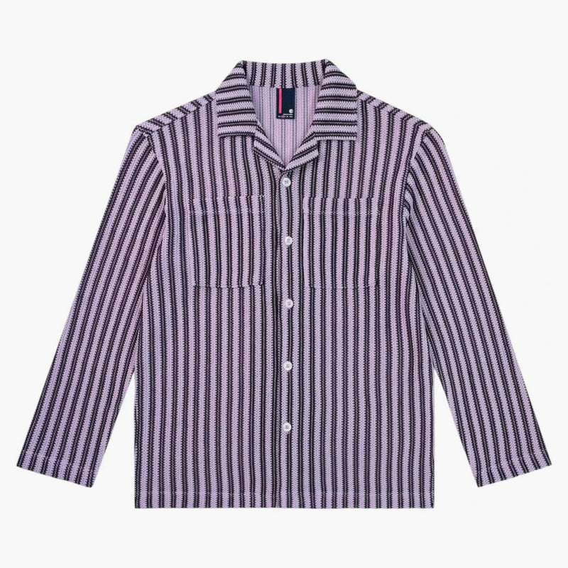 Eric Emanuel Ee Knit Shirt Purple/black
