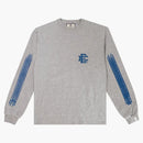 Eric Emanuel Ee Long Sleeve T-shirt Heather Grey/blue