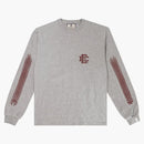 Eric Emanuel Ee Long Sleeve T-shirt Heather Grey/maroon