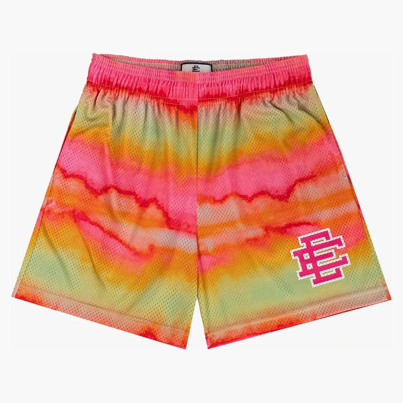 Eric Emanuel Ee Short Pink/yellow Stripe