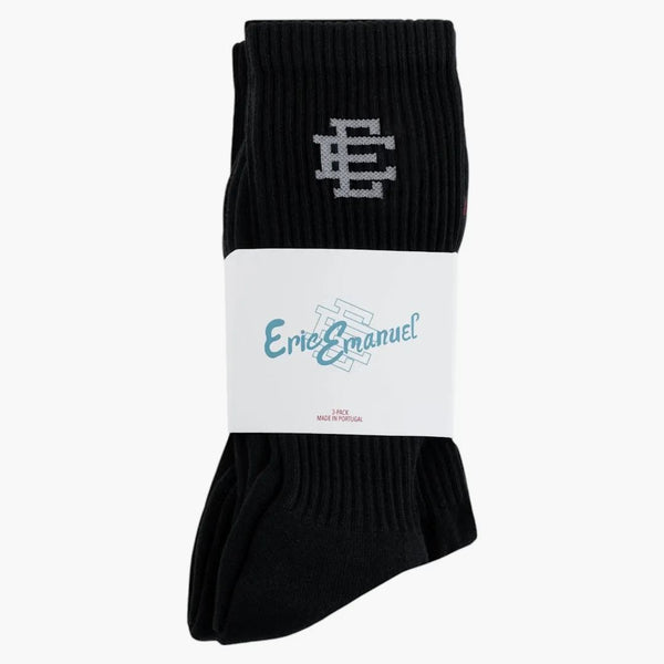 Eric Emanuel Ee Socks (3 Pack) Black