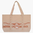 Eric Emanuel Ee University Of Texas Tote Washed Tan/orange