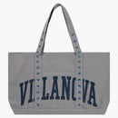 Eric Emanuel Ee Villanova University Tote Washed Grey/navy
