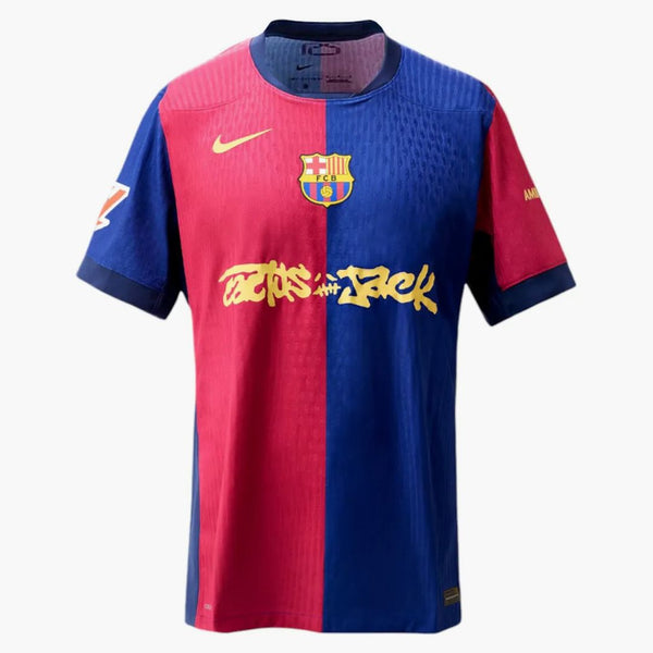 FC Barcelona x Travis Scott Limited Edition 2024/25 Jersey Blue/Scarlet