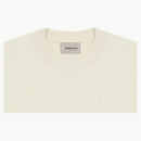 Fear of God Essentials 3D Silicon Applique Boxy Long Sleeve T-Shirt Buttercream