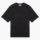 Fear Of God Essentials 3d Silicon Applique Boxy T-shirt Dark Slate/stretch Limo/black