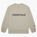 Fear of God Essentials Crewneck Applique Logo Olive/Khaki