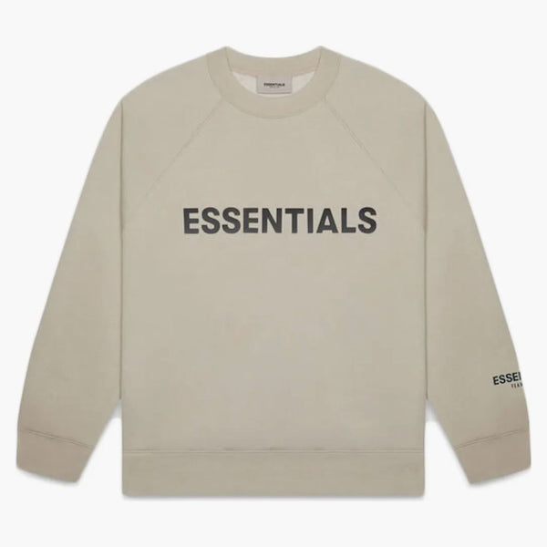 Paura di God Essentials Crewneck Applique Logo Olive/Khaki